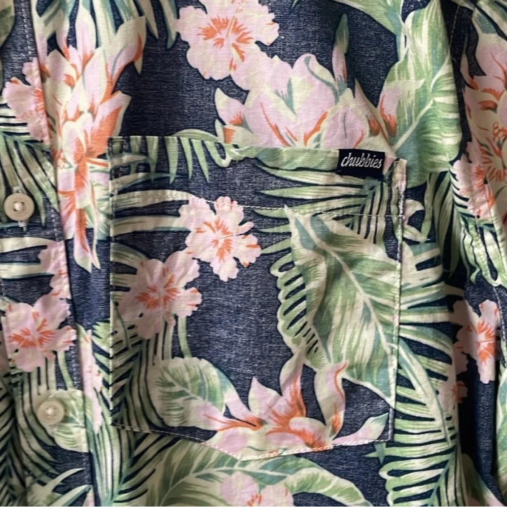 chubbies Floral Print Button Down Shirt - Picture 7 of 9